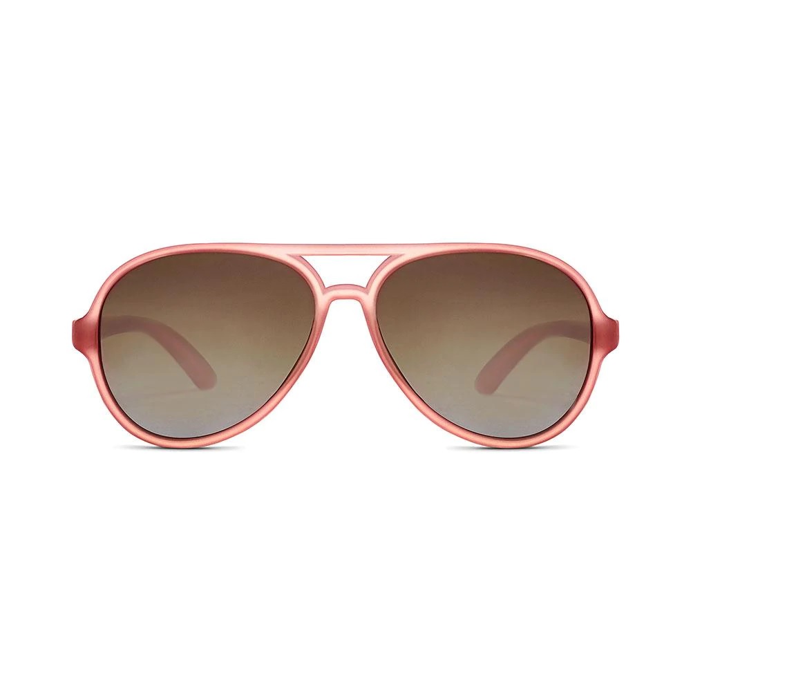 FCTRY Zonnebril voor Kleuters 3-6 Jaar Hipsterkid - Aviator - Rose