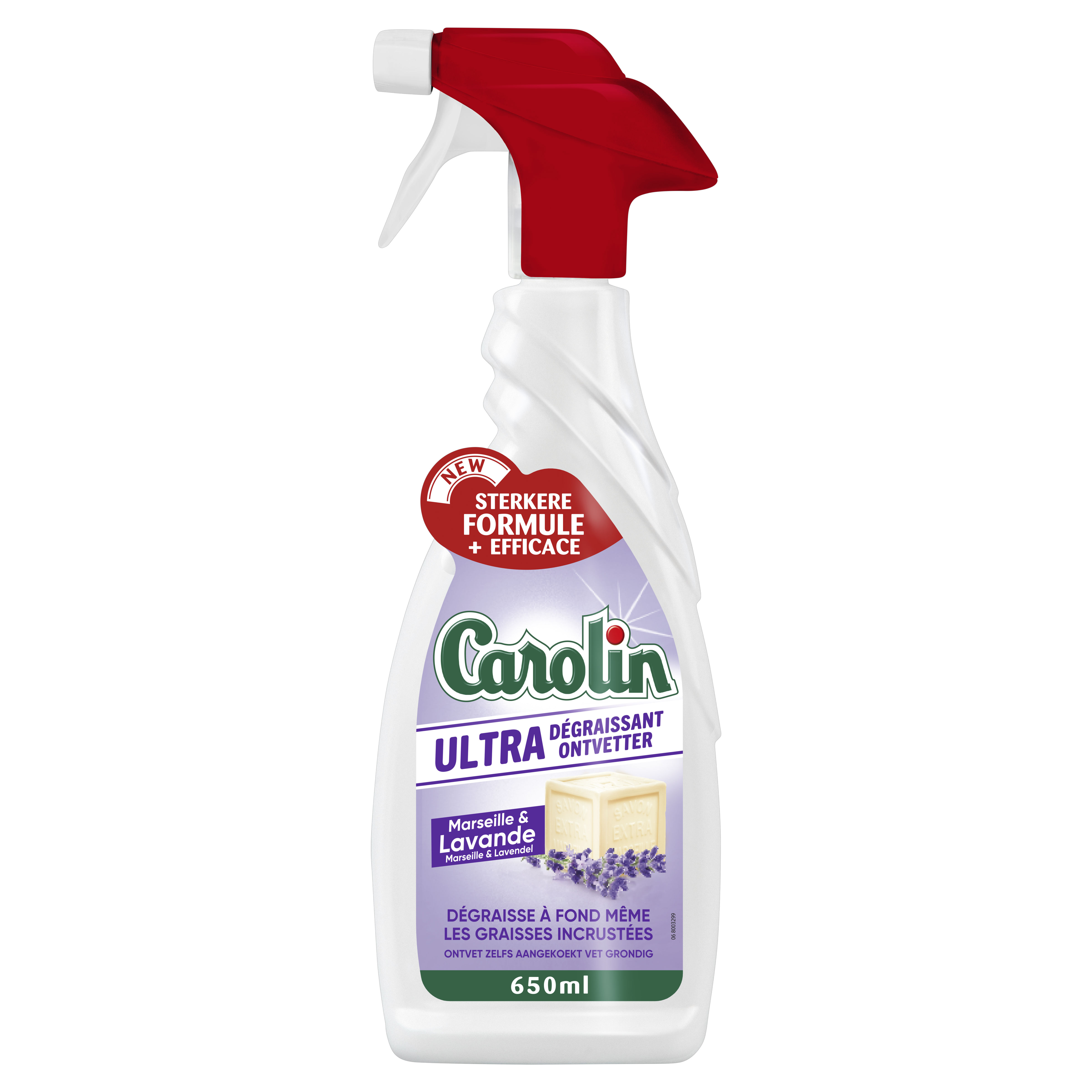 Carolin Allesreiniger Ontvetter Provence Spray 650 ml