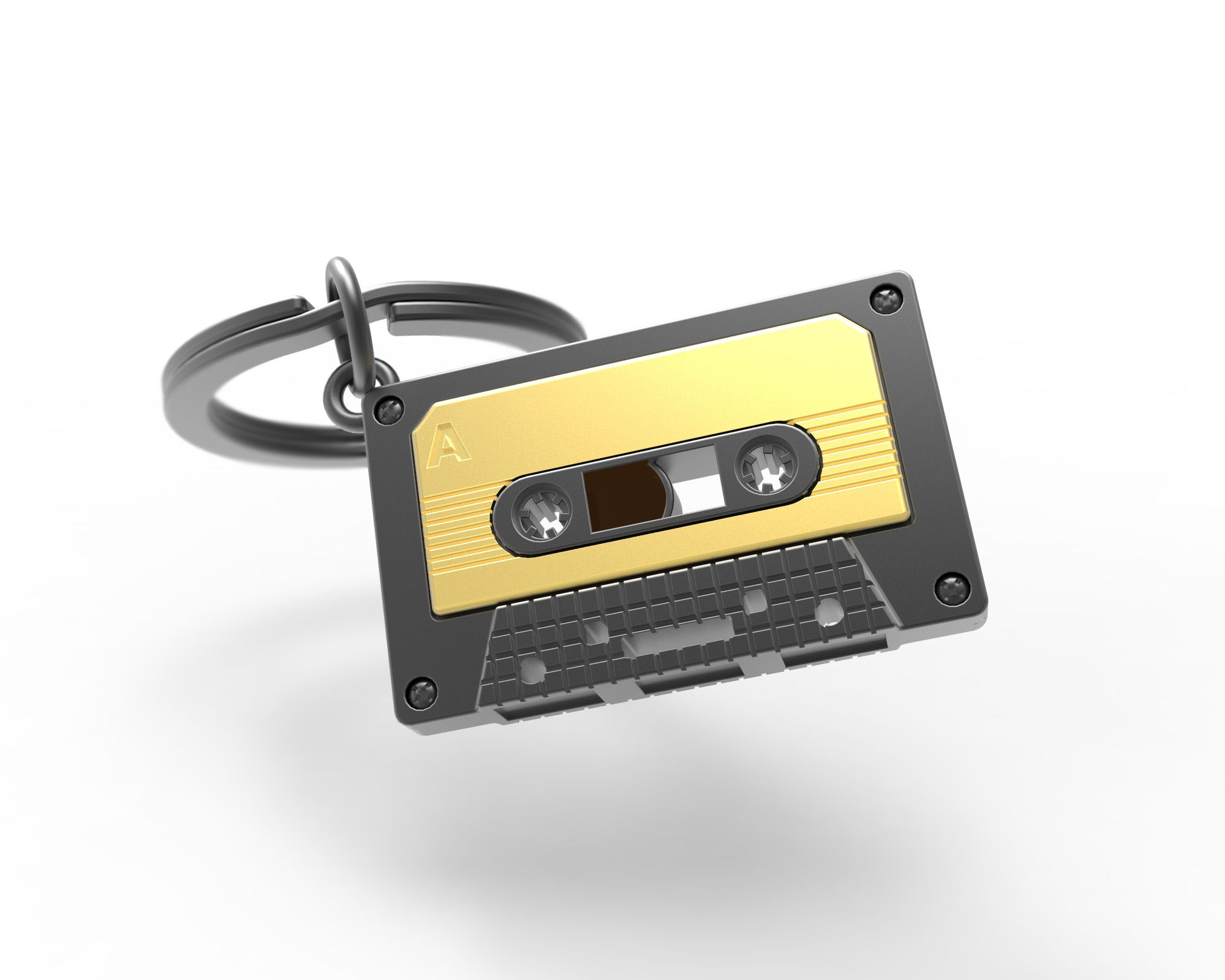 Chocli Sleutelhanger Audio Tape Black