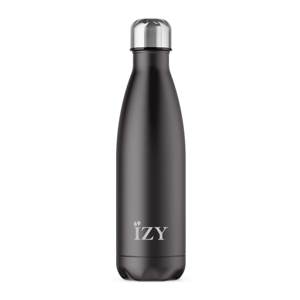 IZY Isoleerfles Zwart 500ml