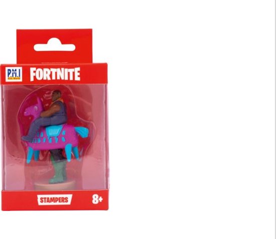 Fortnite figuur 7 cm, 1 figuur met stempel Serie 2