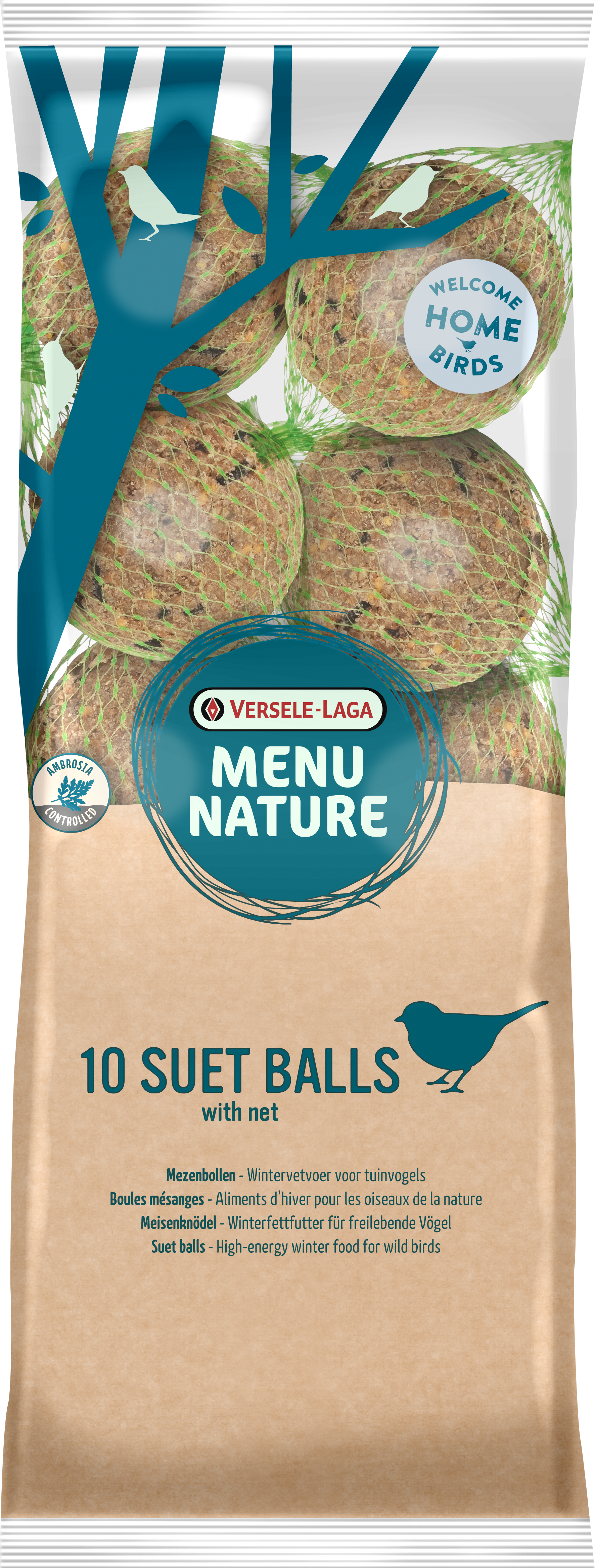 Versele-Laga Menu Nature Mezenbollen met Net 10 stuks