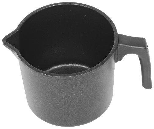 AMT Gastroguss Melkpan 1.2l met Handvat - 14cm