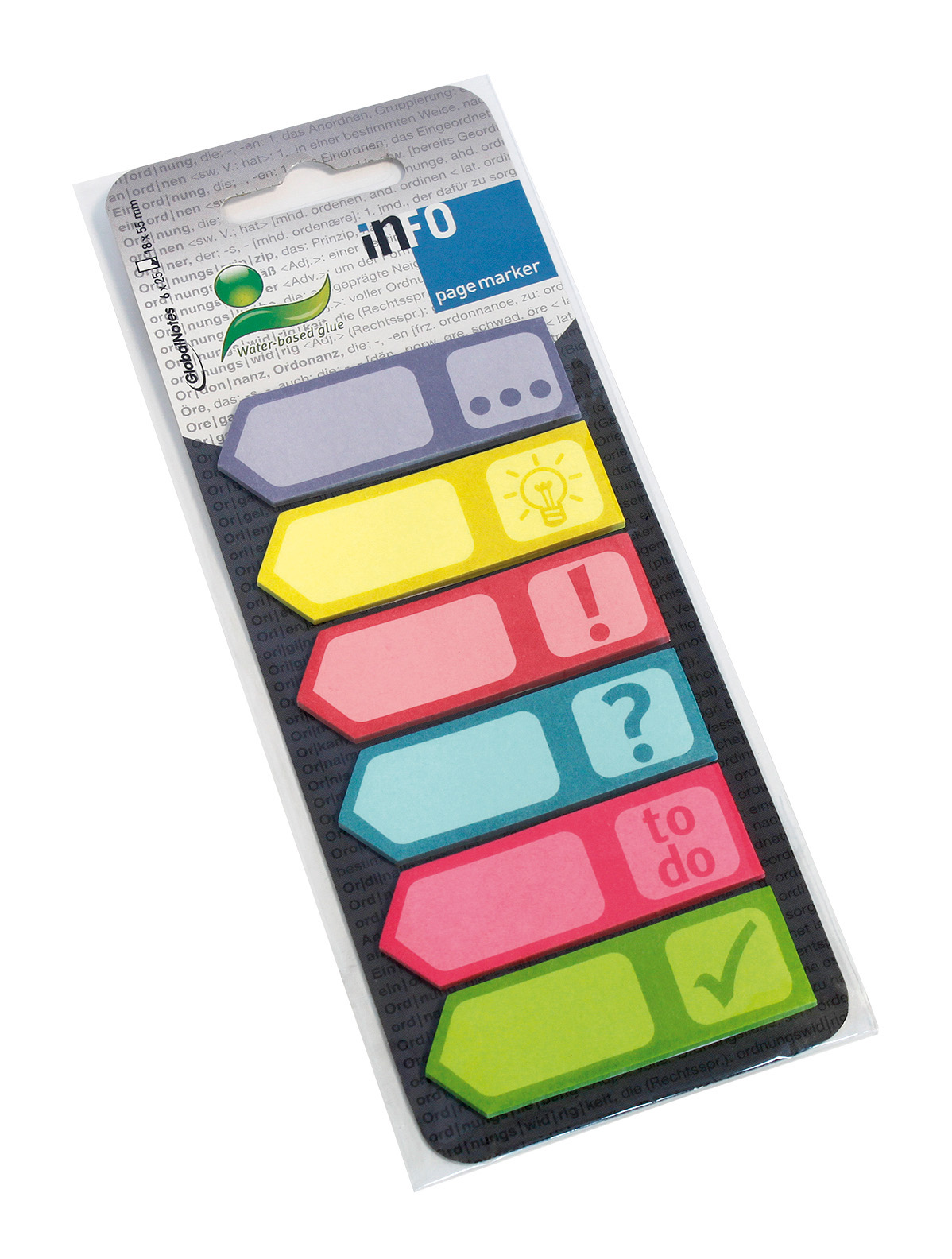 Info Notes Pagina Markers - 6 tabs
