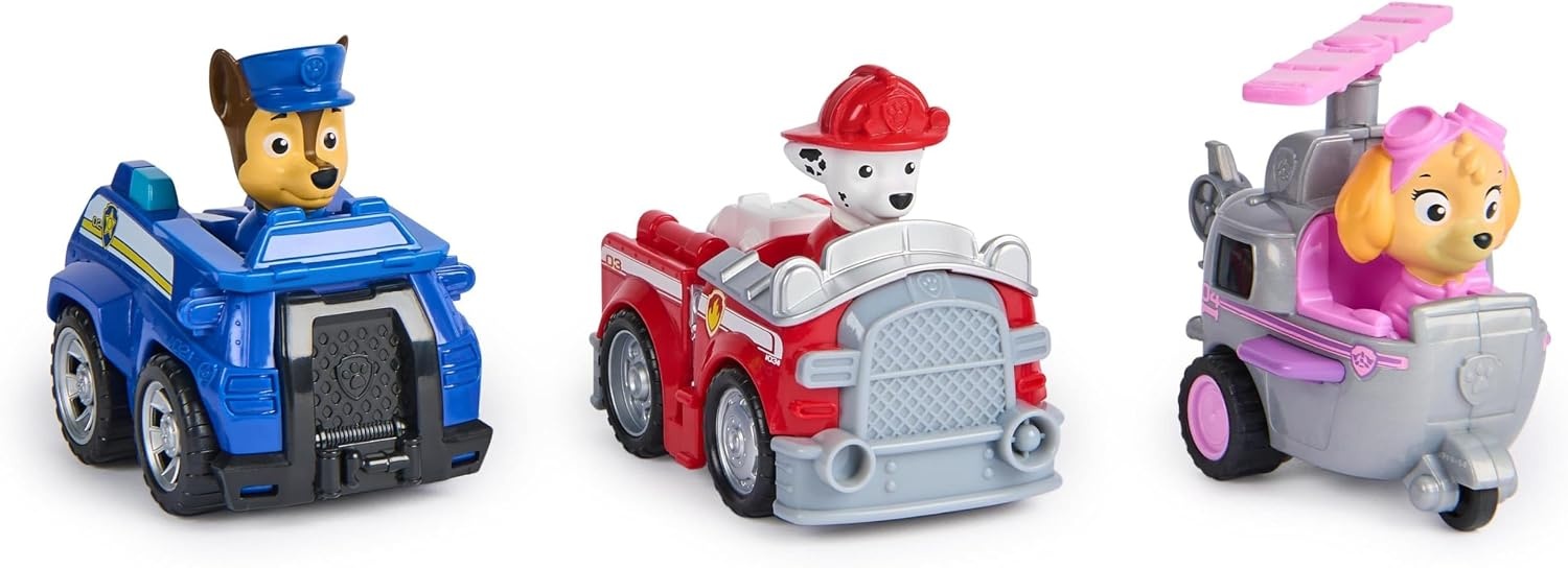 PAW Patrol Rescue Racers Pull Back,  - assorti - prijs per stuk
