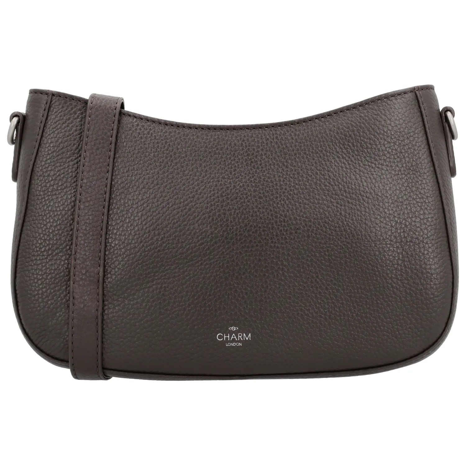 Charm London Schoudertas Washington Donkerbruin - 16x27x7 cm