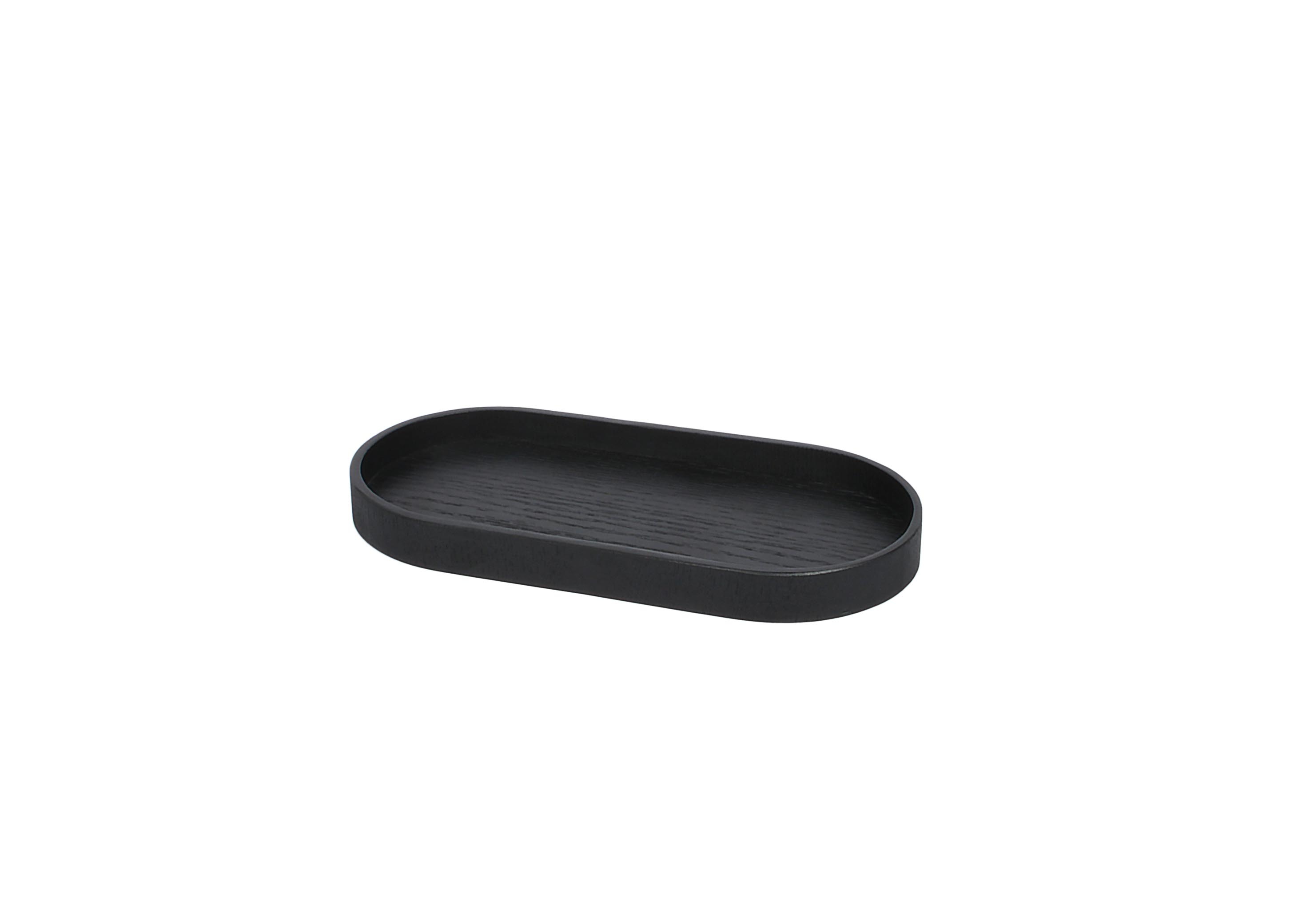 Ekta Living Dienblad Hout Zwarte Eik 23x11x2 cm