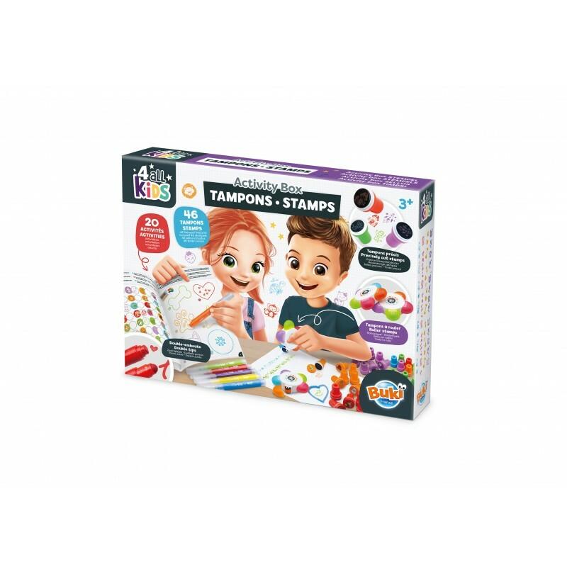 Buki Hobbydoos met Stempel activiteiten