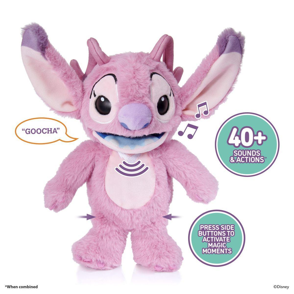 Disney Stitch  Angel Palm Puppetronic met 40 Geluiden en Acties