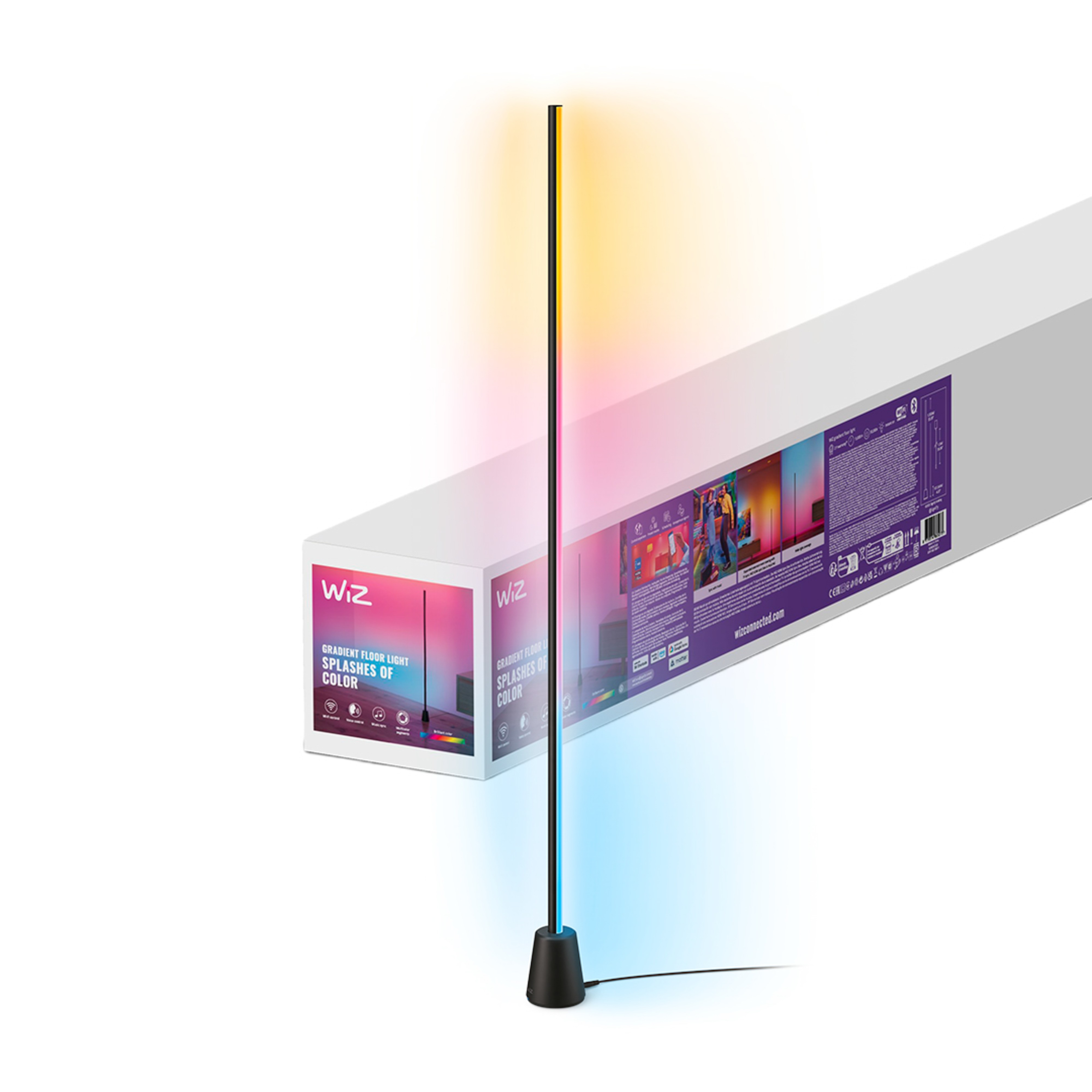 Wiz Vloerlamp 140 cm RGBIC