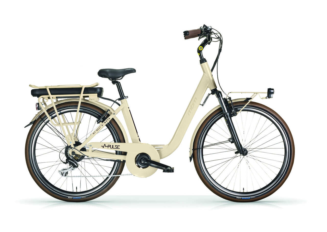 E-bike Creme Dames 28" Cremekleur Bafang Motor 36V/250W - Phylion 481Wh