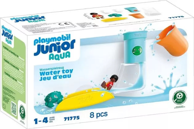 Playmobil Junior Aqua 71775 JUNIOR AQUA: Giet- en speelwatertank met glijbaan