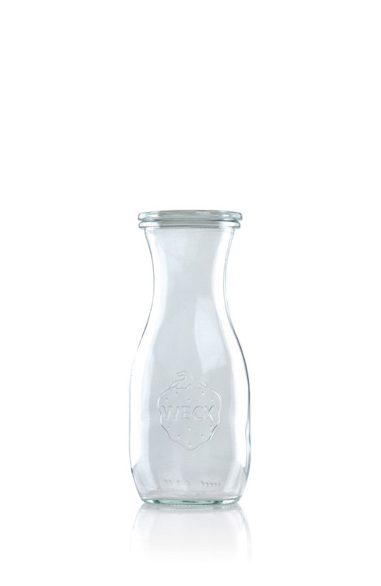 Weck Sapfles 500ml set 4 stuks - Glas - met Clips/Ringen & Deksel