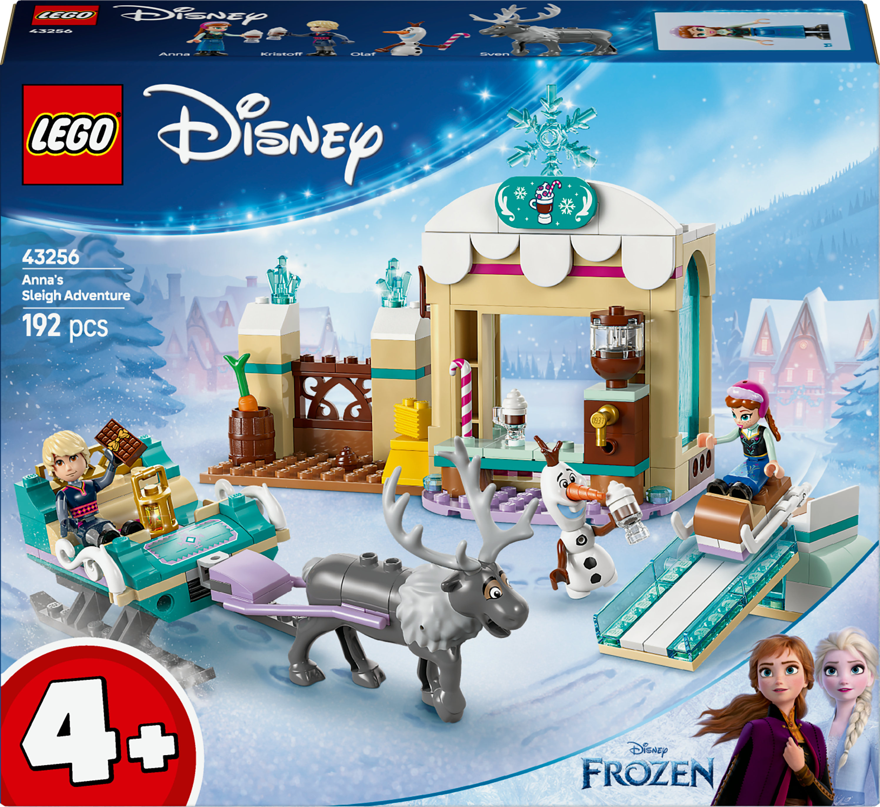 LEGO Disney Princess 43256 Anna's Slee-Avontuur