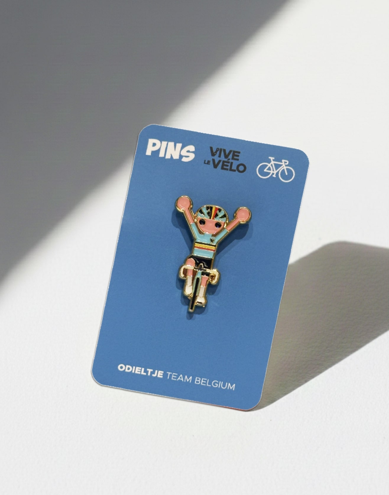 Vive Le Vélo Pin Odieltje Team Belgium