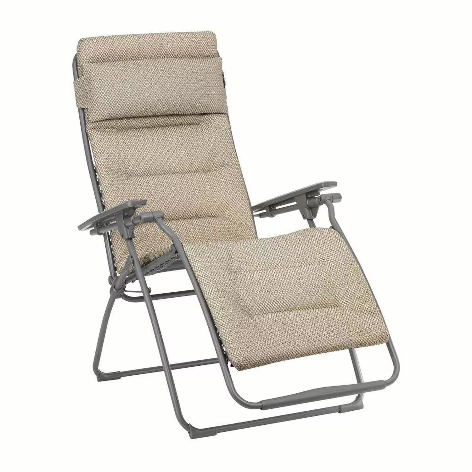 Lafuma Relax Futura BeComfort Traploos verstelbaar Beige Moka