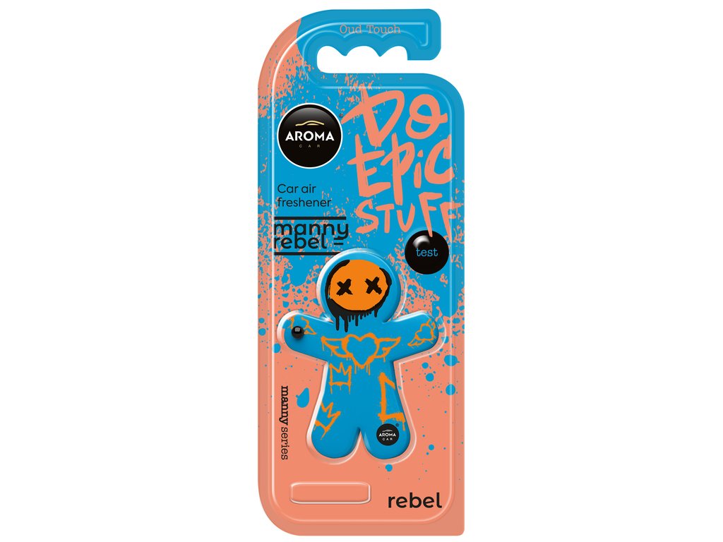 Aroma Car Luchtverfrisser Manny Rebel Oud Touch