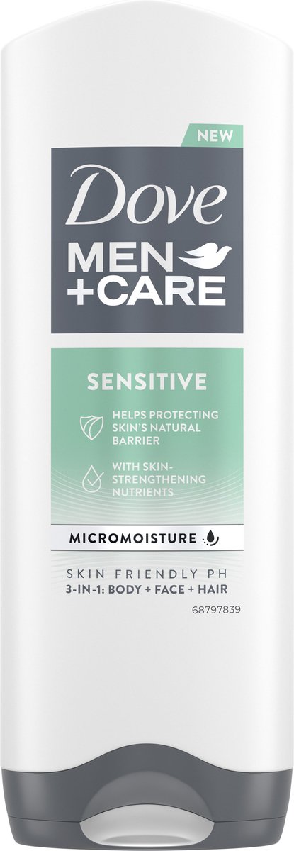 Dove Douchegel For Men +care Sensitive 250 ml