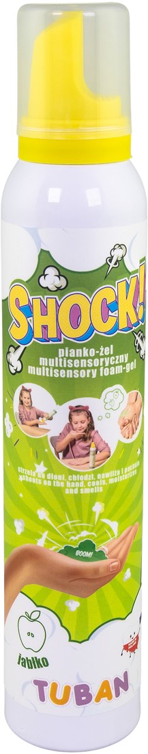 Tuban Shock! Multisensory Foam Gel Apple 200 ml 