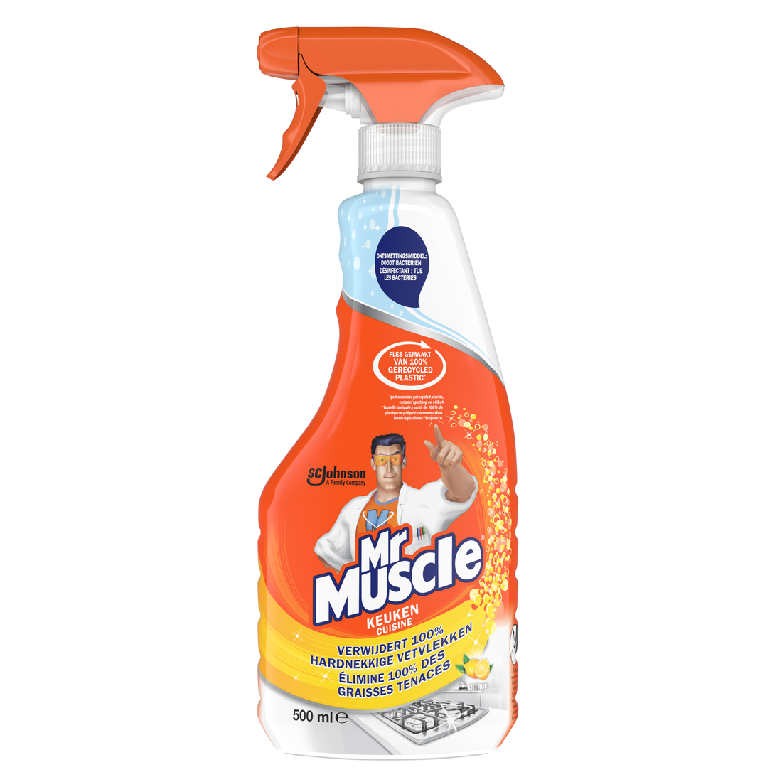 Mr.Muscle Keukenreiniger Lemon 500 ml