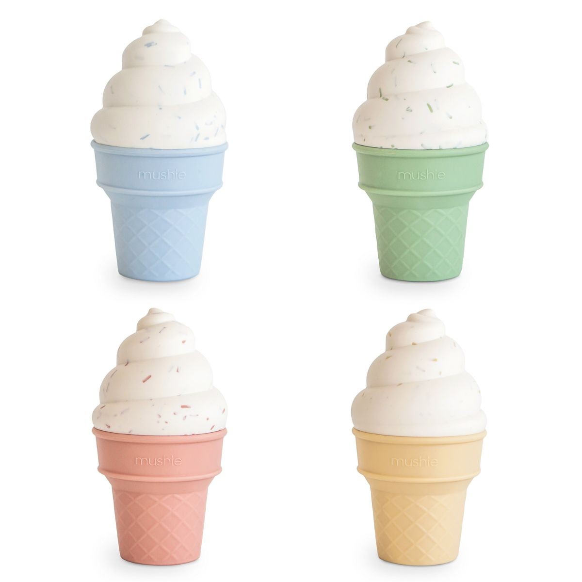 Mushie Ice Cream Toy Mix and match