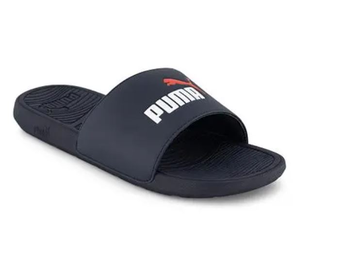 Puma Badslipper Unisex Cool Cat 2.0 Blue/Red - maat 3 - maat 35,5