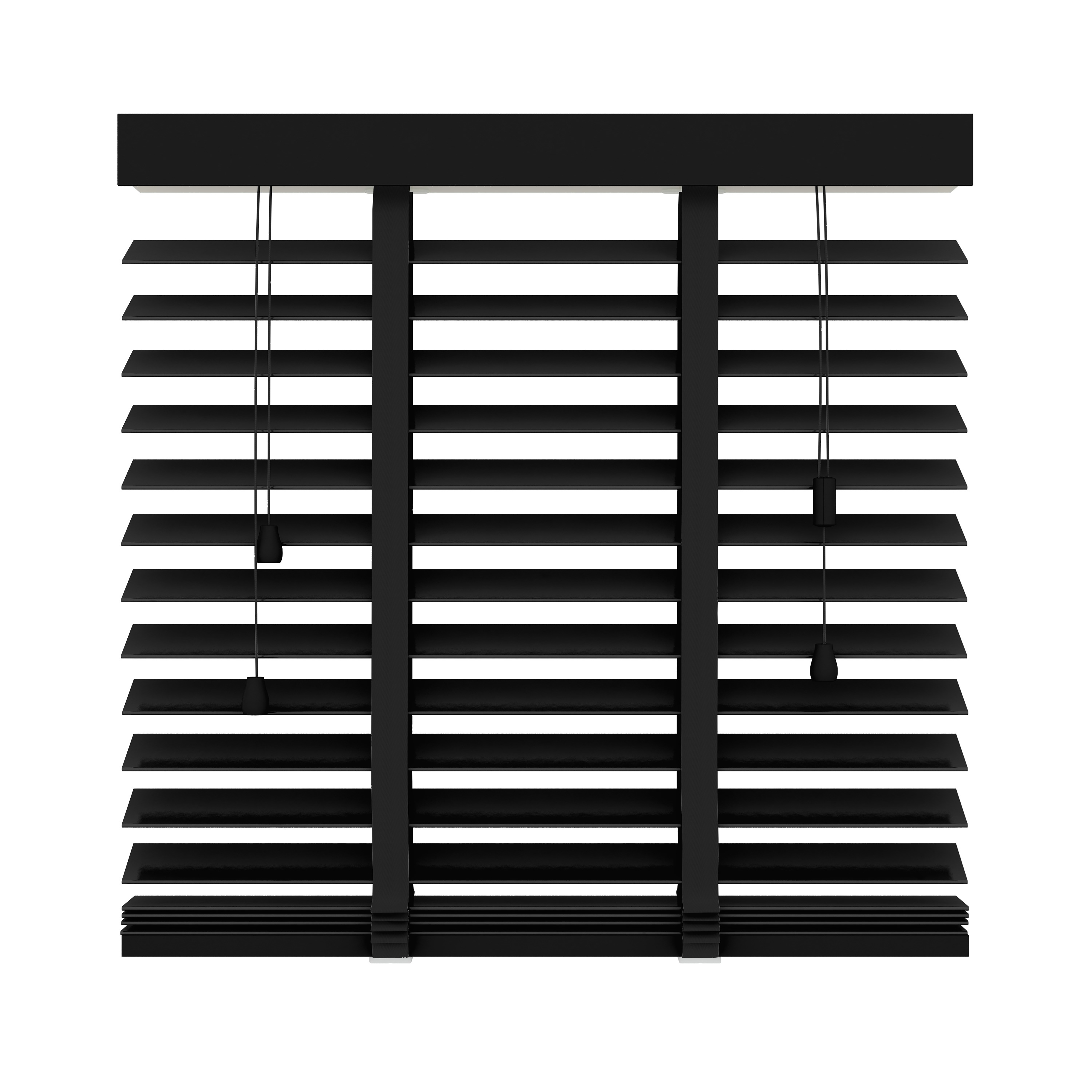 Decosol Jaloezie Horizontaal Hout 50 mm - 80x180 cm - Kleur 947