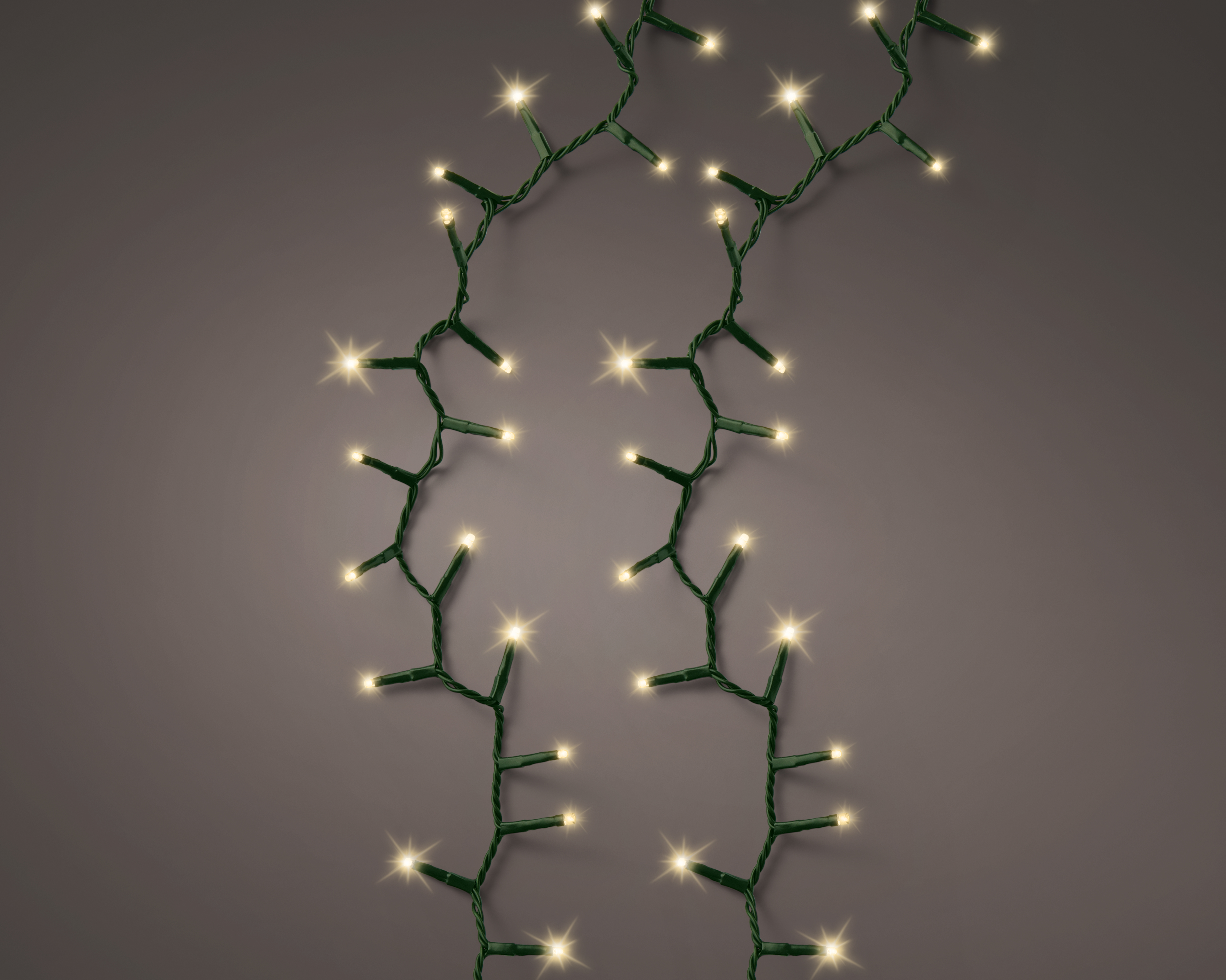 Kerstverlichting LED Compact Twinkle 16m - 750 leds - Green/Soft Gold - In/Outdoor