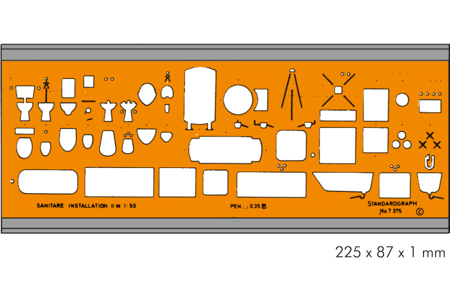 Standardgraph Architectsjabloon 7375