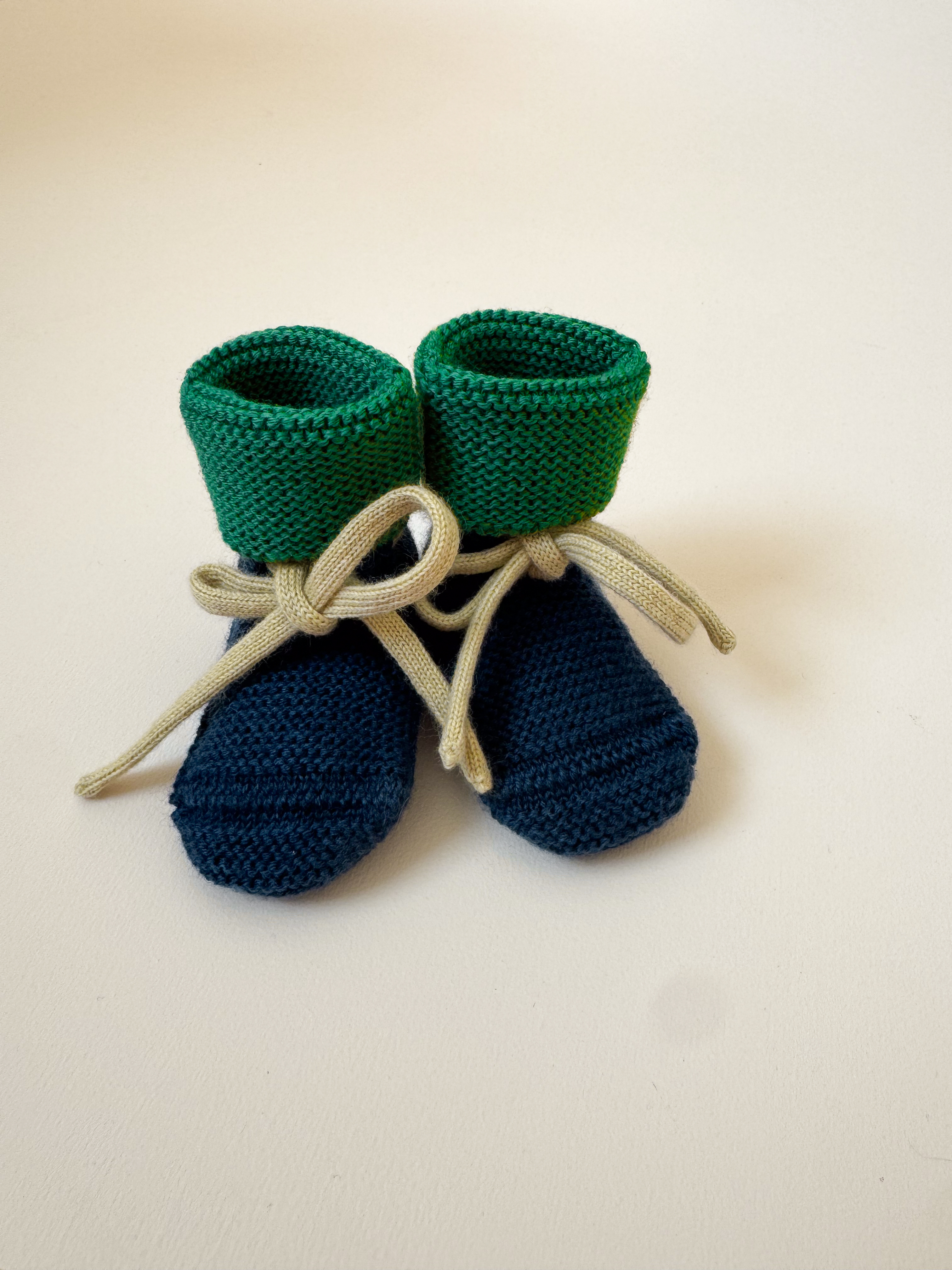 Hvid Booties Original Blue-Grass 0-9 maand