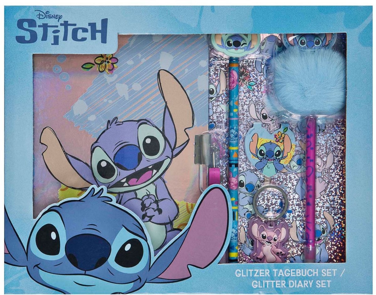 Stitch Dagboek Glitter met Schrijfwaren