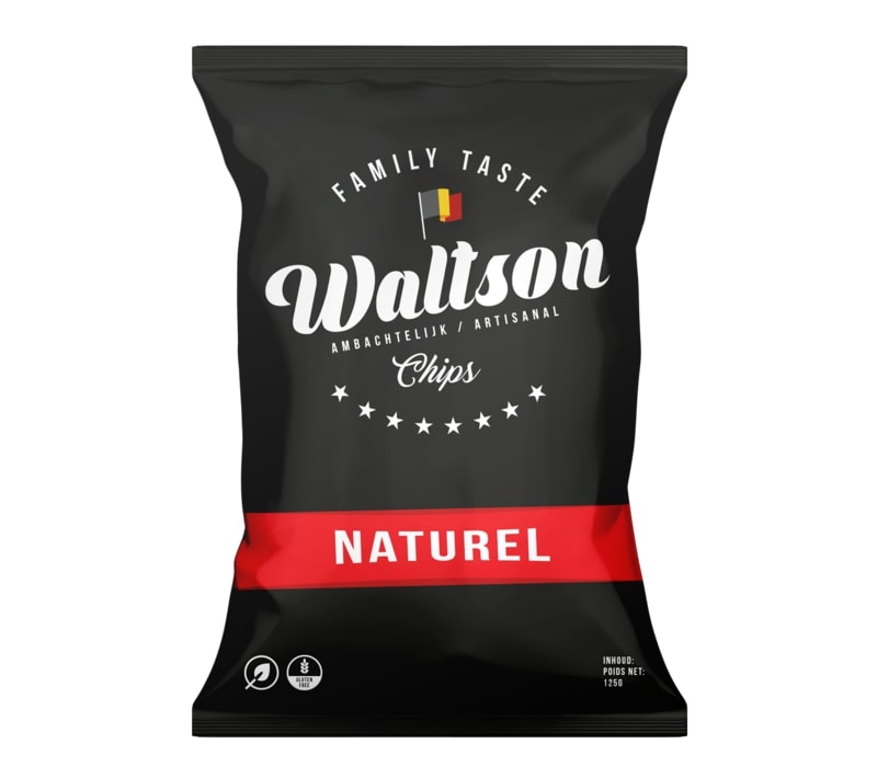 Waltson Chips Naturel Maxi Pack 125g