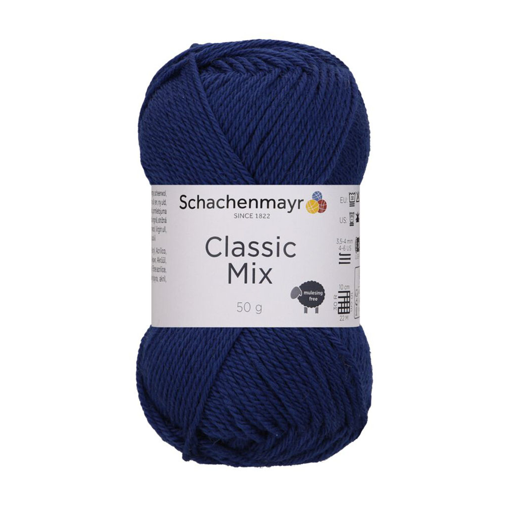 Schachenmayr Breigaren Classic Mix 50g Marine