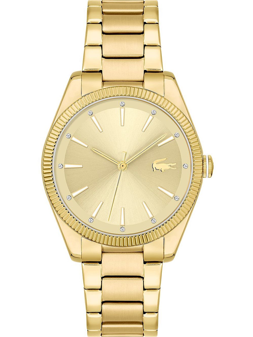 Lacoste Polshorloge Dames Capucine Goud/Parelmoer