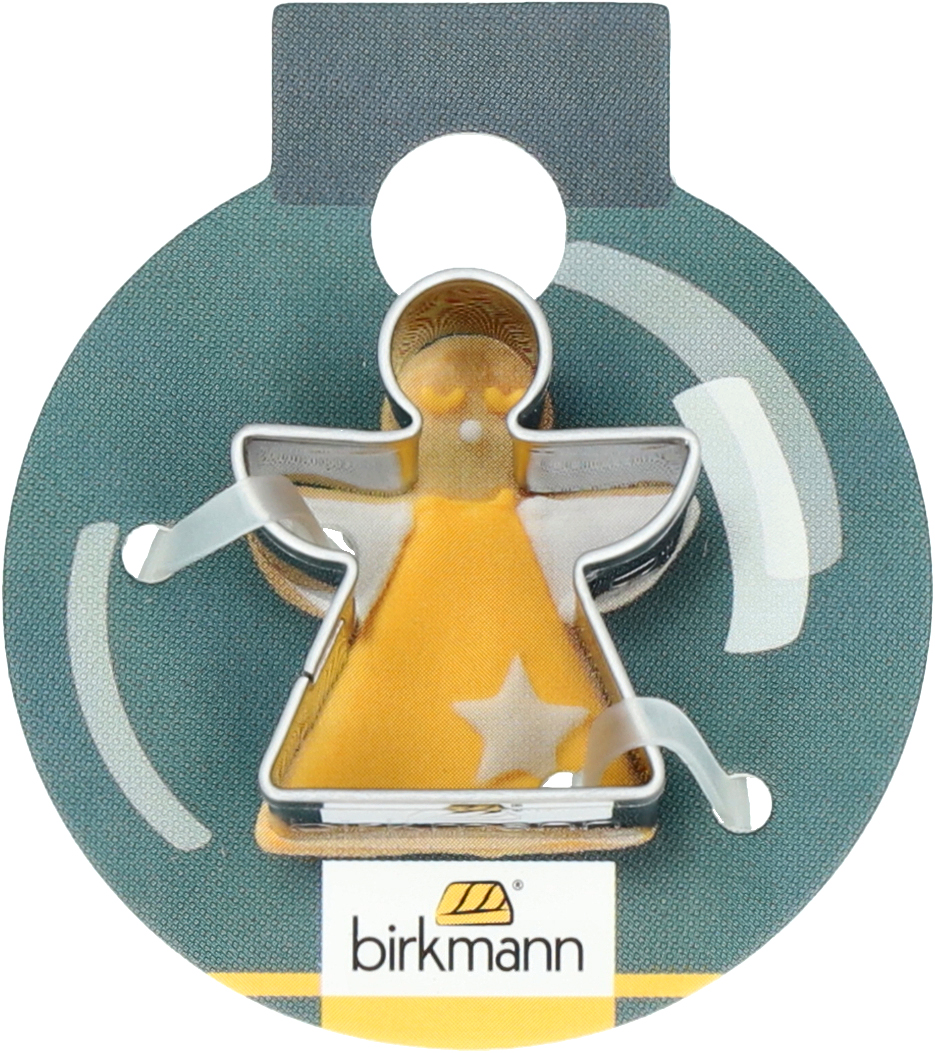 Birkmann Uitsteekvorm Winter Market Engel 2.7cm - RVS
