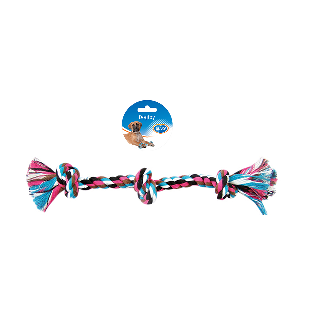 Duvoplus Katoen Flostouw 3 Knopen 37.5 cm