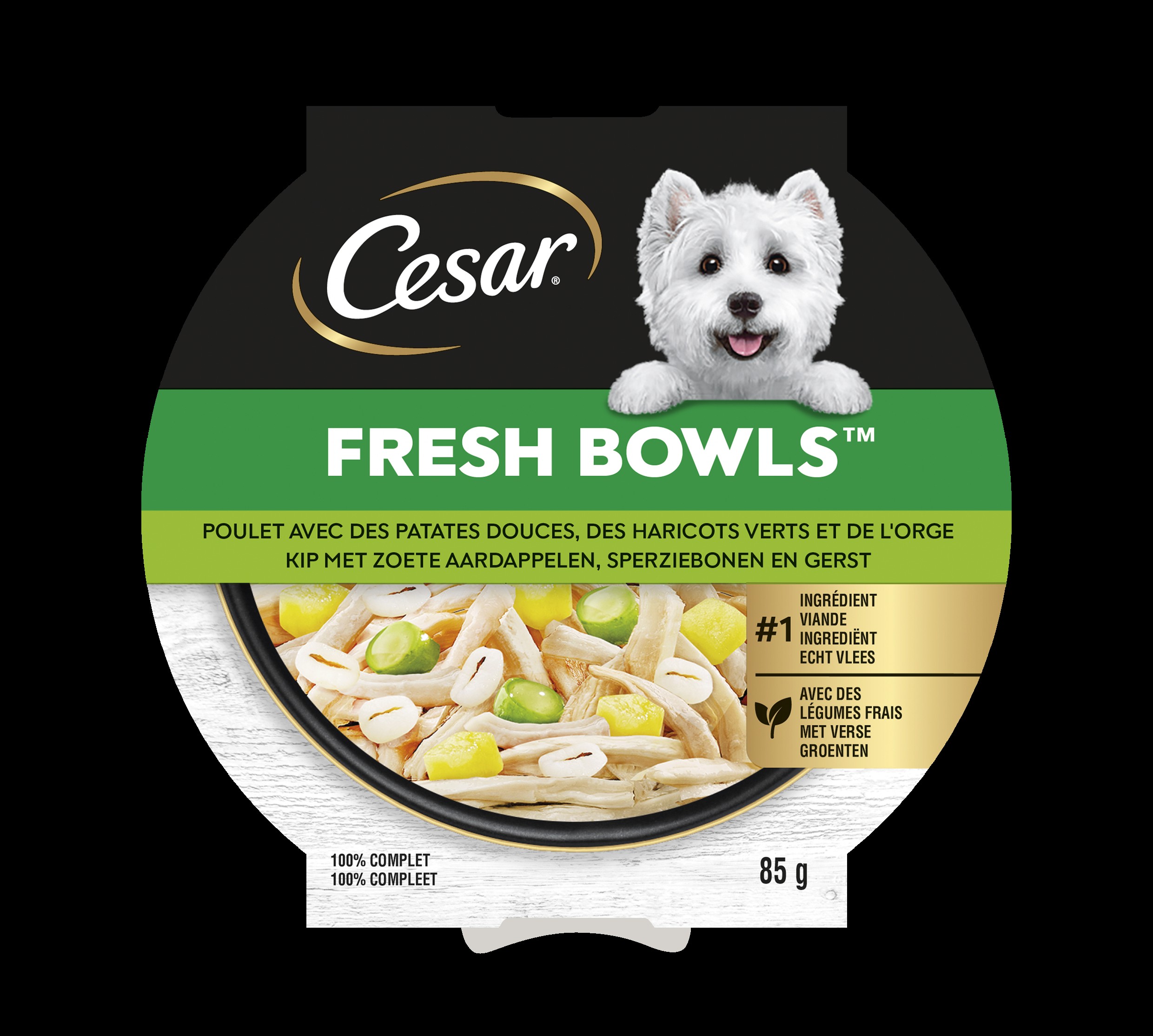 Cesar Wholesome Bowl Kip 85 g