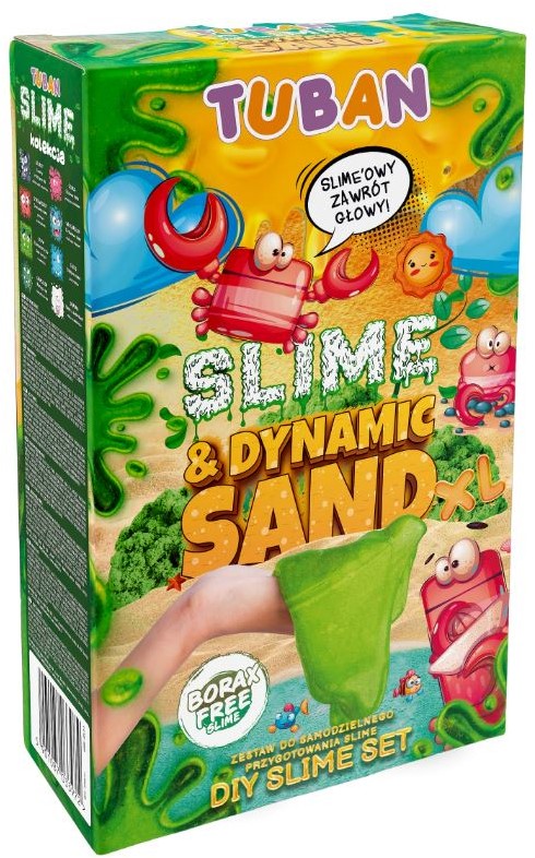Tuban DIY Set Tuban Slime & Dynamic Sand XL
