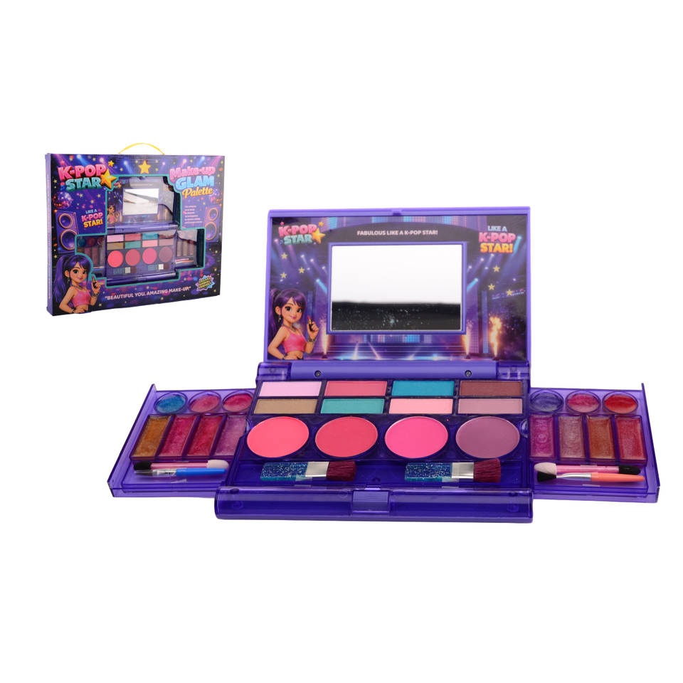 Become a K-Pop Star - Make Up Set openvouwbaar met spiegel