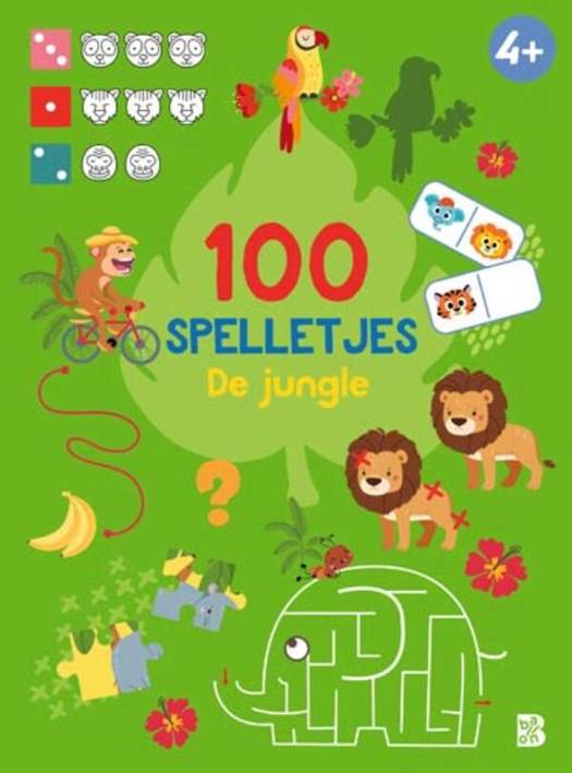 100 Spelletjes - De Jungle +4j
