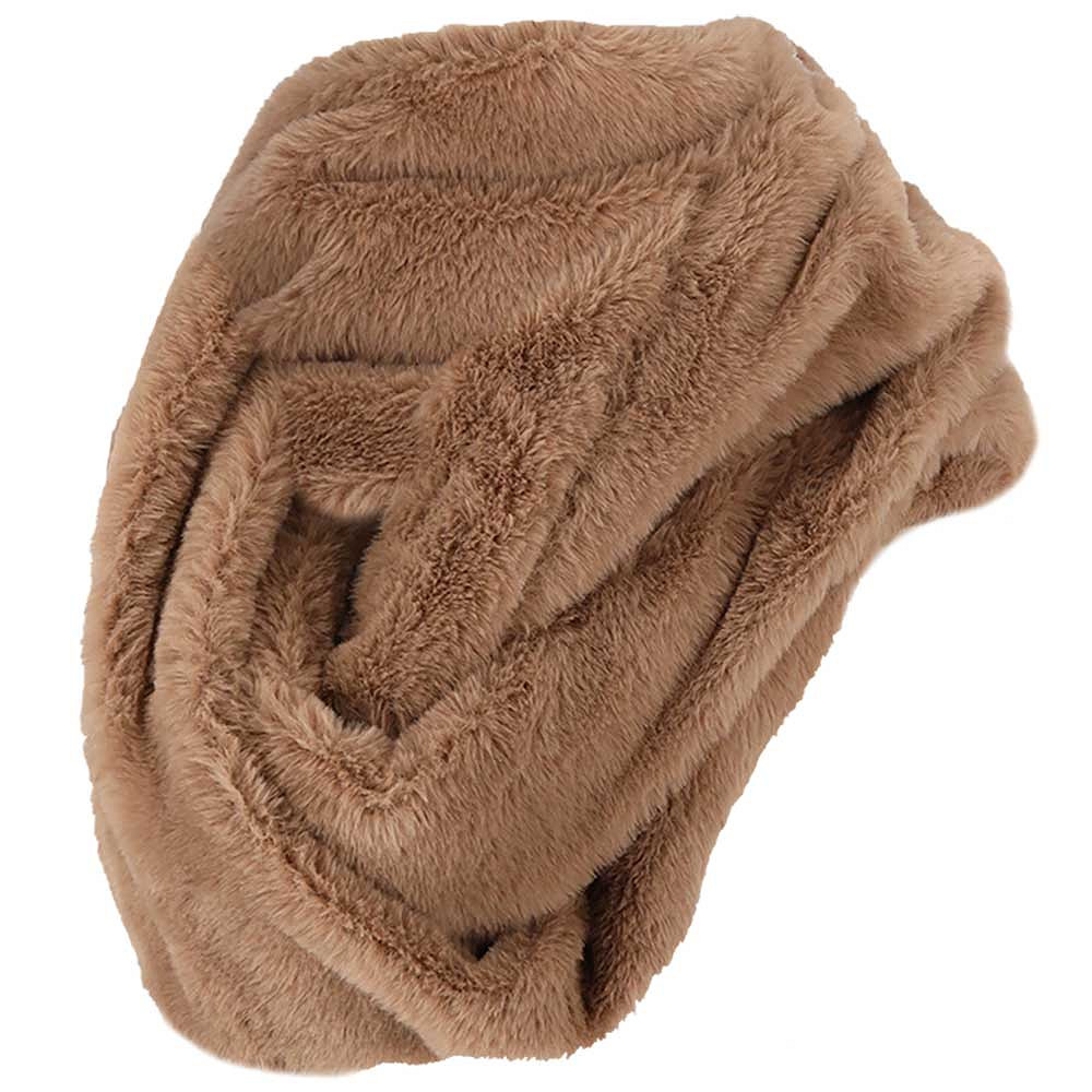 Sarlini Snood Dames Knit Taupe - ONE SIZE