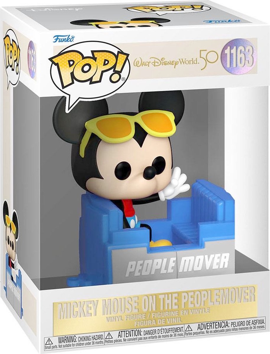 Funko Pop!  Walt Disney World 50 - Mickey Mouse on The Peoplemover 1163