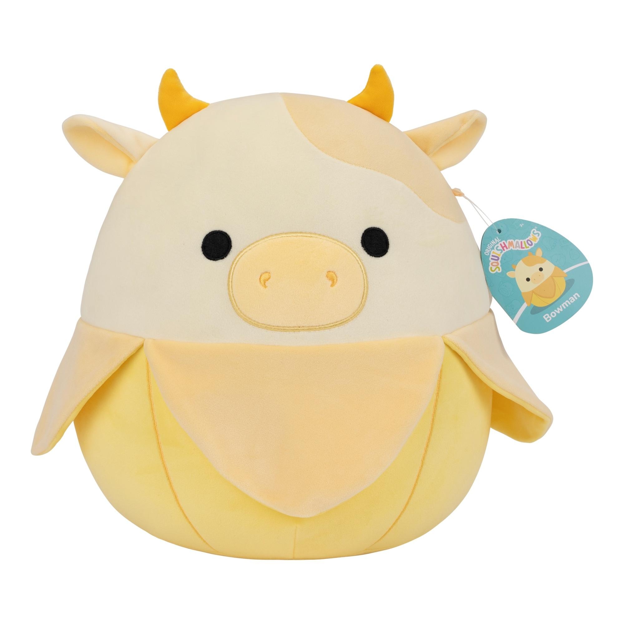 Squishmallows Pluche 30 cm Miel - Banana Cow