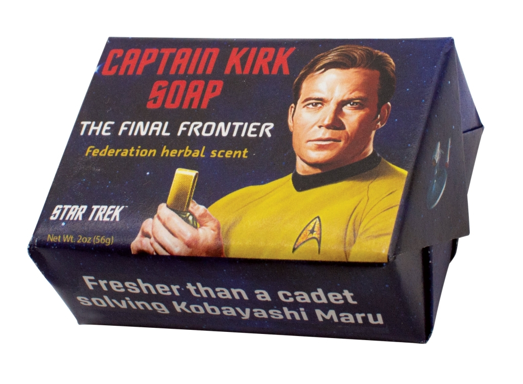 UPG Zeepblok Captain Kirk Boldly