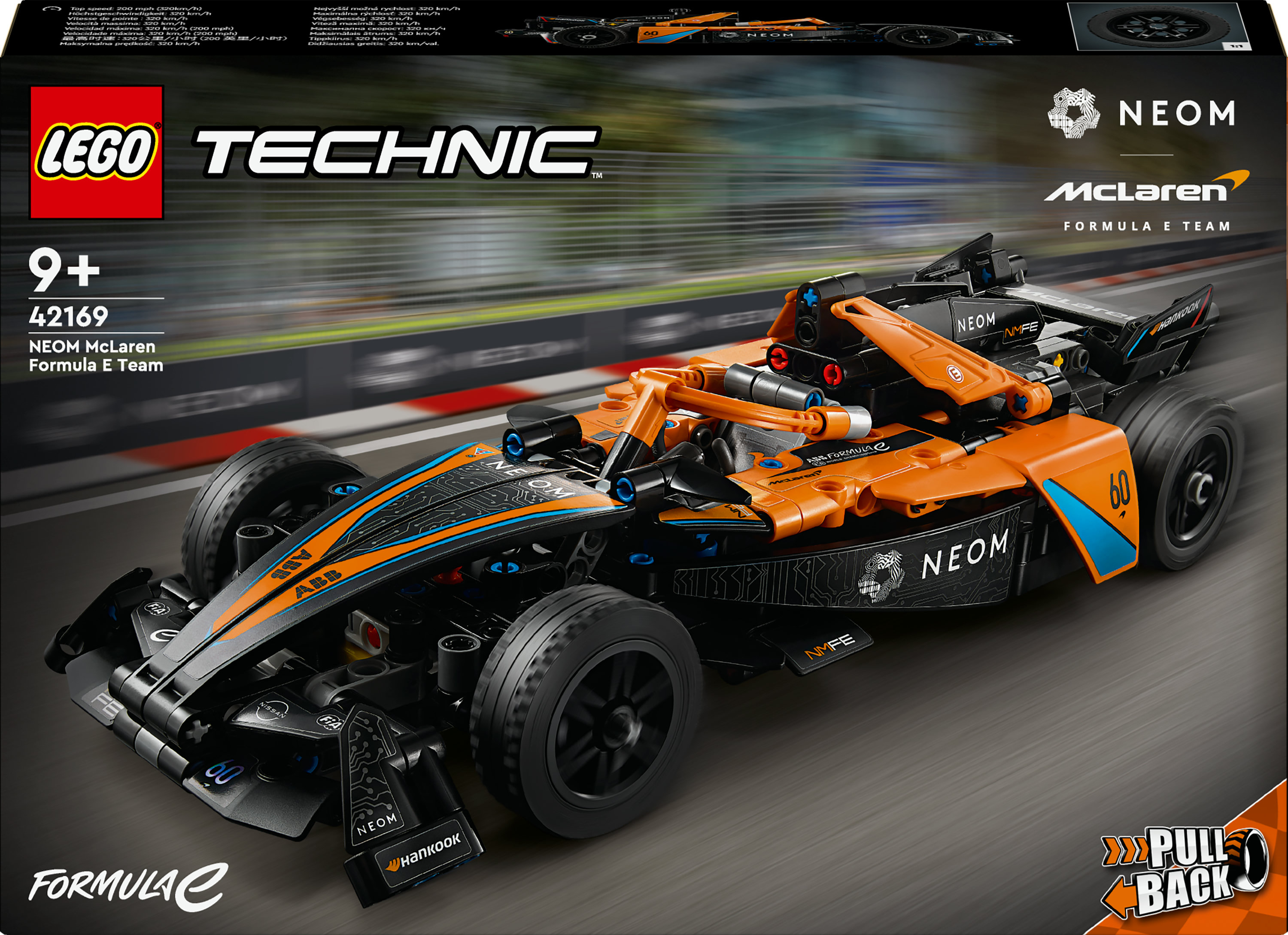 LEGO Technic 42169 Neom Maclaren Formula racewagen