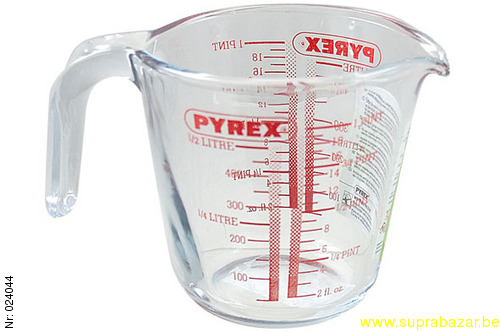 Pyrex Maatbeker 500ml - Glas