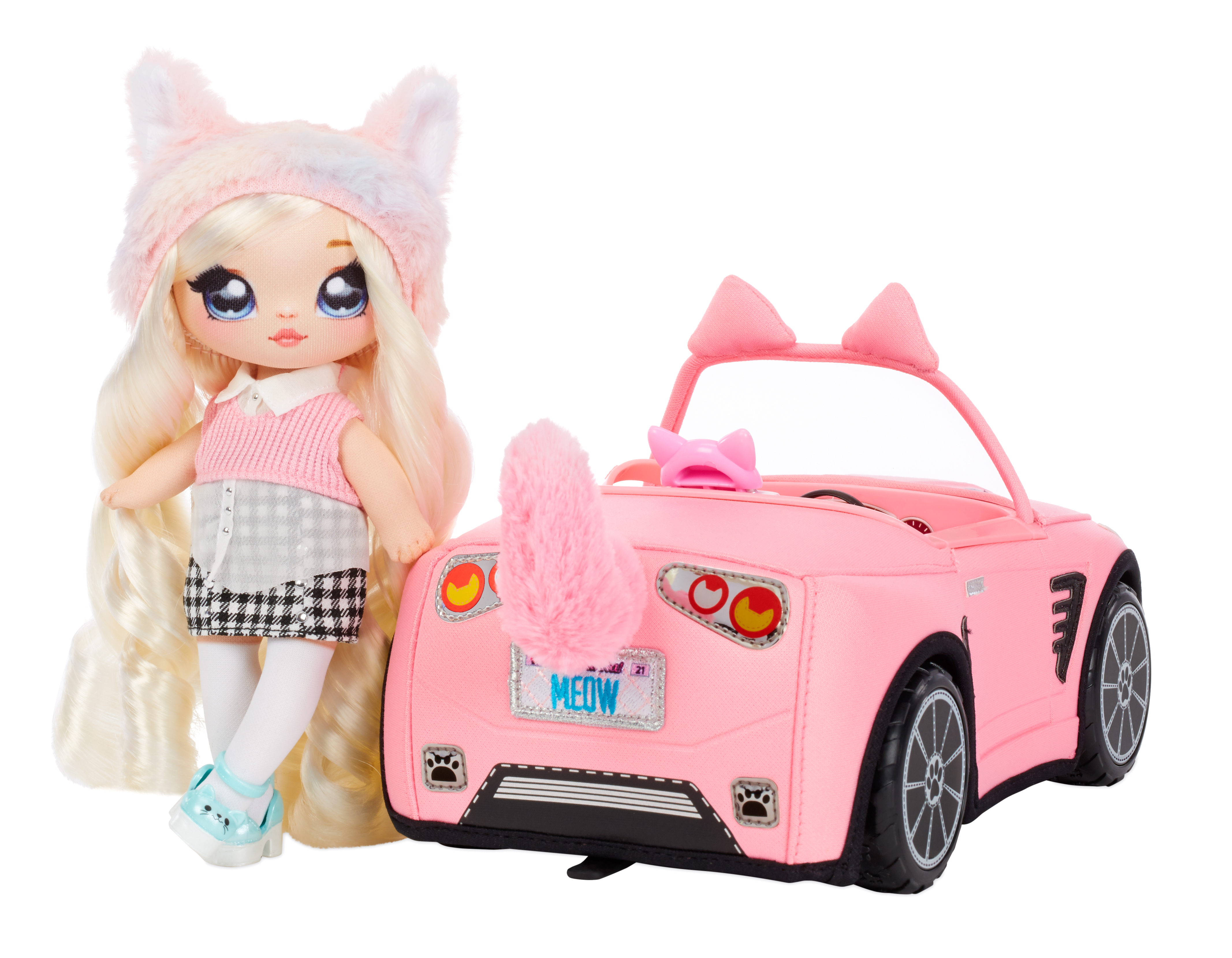Na! Na! Na! Surprise Plush Convertible voertuig