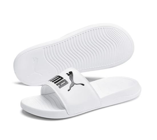 Puma Badslipper Adults Popcat 2.0 - White Puma Black - maat 37