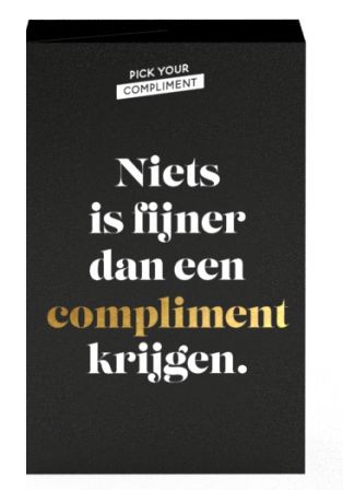 Foodconcepts Pick Your Compliment Kaartjes