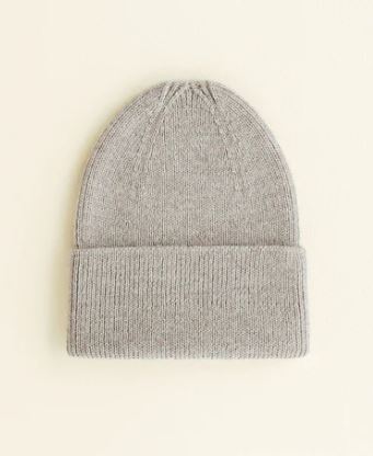 Hvid Muts Beanie Fonzie Newborn Pebble
